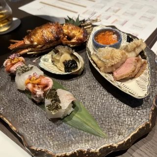 コース料理の試食です。