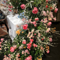 カラフルなお花畑をイメージ