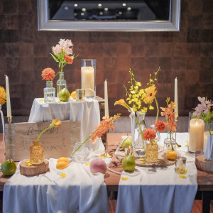 フラワービュッフェの全体写真です。|738286さんのMARRYGOLD KURUME(マリーゴールド久留米)の写真(2532002)