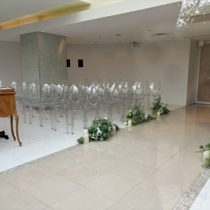 ゲスト席側は天井が低め|738295さんのルシェルブラン表参道の写真(2561313)