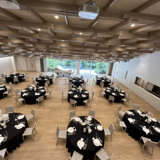 後方、階段からの景色