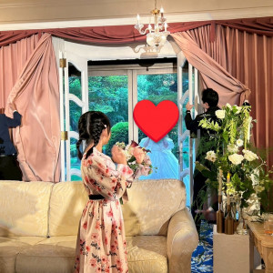 お庭から再入場|738353さんのグランドプリンスホテル高輪 貴賓館の写真(2541133)