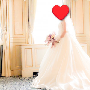 挙式前に新婦ソロ撮影|738353さんのグランドプリンスホテル高輪 貴賓館の写真(2541088)