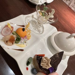 来館特典の試食ワンプレートです