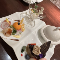 来館特典の試食ワンプレートです