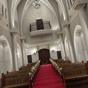 チャペルです|738421さんのOSAKA St.BATH CHURCH(大阪セントバース教会)の写真(2387655)