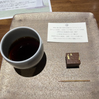 フェアで出していただいたお菓子と和風コーヒー