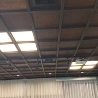 披露宴会場天井です。