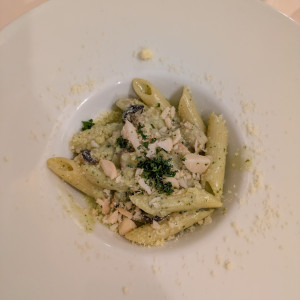 結婚式メニューには珍しいパスタ料理|738738さんのホテルモントレ長崎の写真(2379112)