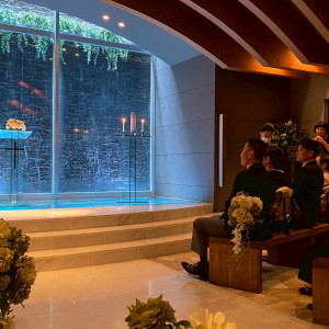 ゲストから見た挙式会場の様子|738768さんのGLOBAL WEDDING DIADE (ディアーデ)の写真(2553653)