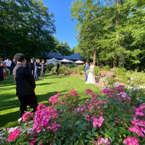 乾杯の挨拶|738812さんのTHE NIDOM RESORT WEDDING  ニドムリゾートウエディングの写真(2581581)