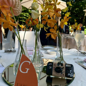 写るんですを用意しました|738812さんのTHE NIDOM RESORT WEDDING ニドムリゾートウエディングの写真(2581579)