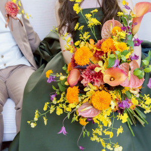 お色直しでのブーケ|738812さんのTHE NIDOM RESORT WEDDING ニドムリゾートウエディングの写真(2581576)