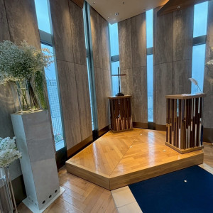 自然光が入る挙式会場です|738827さんのストリングスホテル東京インターコンチネンタルの写真(2565615)