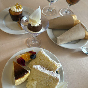 スイーツビュッフェ|738915さんのTHE NIDOM RESORT WEDDING  ニドムリゾートウエディングの写真(2378916)