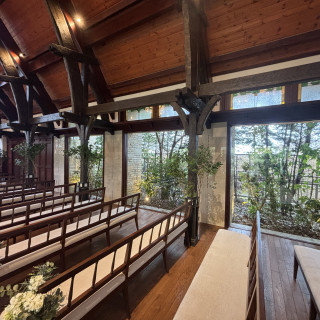 チャペルの座席