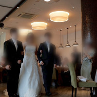 兄弟と新婦中座