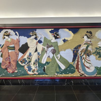 雅叙園の廊下