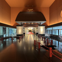 雅叙園の廊下