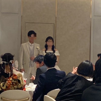 披露宴開始の入場時の写真です