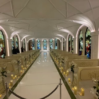 挙式会場の全体写真です。
