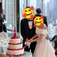 ケーキ入刀