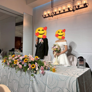 披露宴スタート|739077さんのザ・プリンス パークタワー東京の写真(2516027)