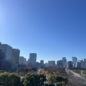 テラスからの眺め|739081さんのパレスホテル東京(PALACE HOTEL TOKYO)の写真(2380360)