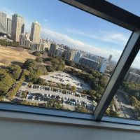 ホテルからの景色