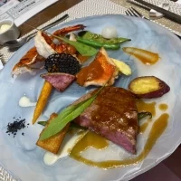 試食で出して頂いたワンプレート