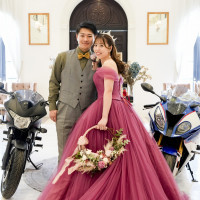 大好きなバイクと一緒に