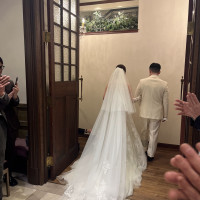 新郎新婦退場