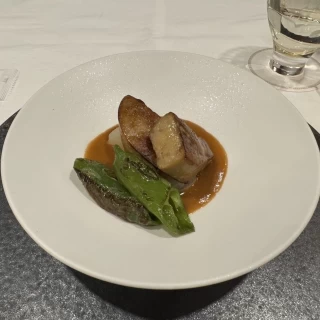 フォアグラと味噌のソース美味しかったです！