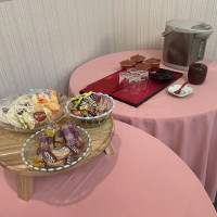 控室　お菓子　ドリンク