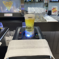 ウエルカムパーティー会場に設備
