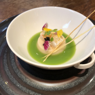 フランス流のお出汁を使ってます。