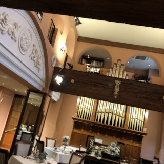 利用しなかった披露宴会場です。普段はレストランになってます。