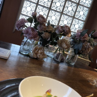試食のテーブルコーディネートです。