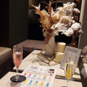 ドリンク演出|739367さんのリーセントカルチャーホテル/FIVESTAR WEDDINGの写真(2383139)