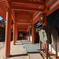 挙式会場までの景色