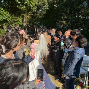 シャボン玉シャワー|739493さんのCUCINA Pagina(クッチーナ パージナ)の写真(2602814)