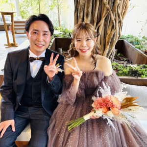 中庭のシンボルツリー
新郎新婦衣装|739502さんのグレイスヒル・オーシャンテラスの写真(2531264)