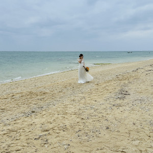 ビーチロケーション撮影|739529さんのサザンチャペル／KIRANAH RESORT（キラナリゾート）沖縄の写真(2384035)