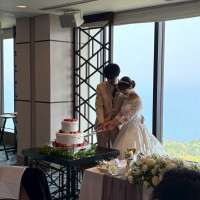 ケーキ入刀