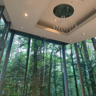 緑がきれいなチャペルです