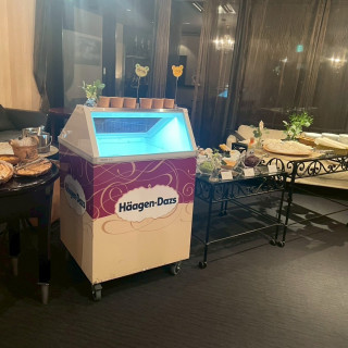 ハーゲンダッツをデザートに用意しました。