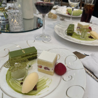 豪華で抹茶ケーキが美味しかったです！