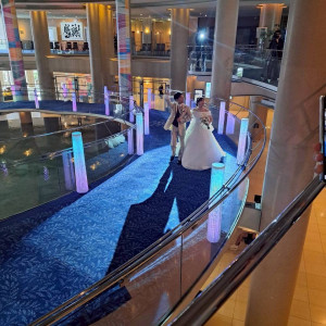 スロープ演出|739767さんのグランドプリンスホテル広島の写真(2528272)