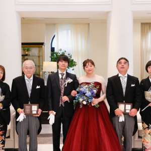 家族|739871さんのアーセンティア迎賓館（静岡）/テイクアンドギヴ・ニーズウェディングの写真(2422038)