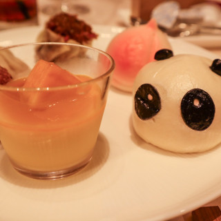 飲茶ビッフェです！パンダかわいい！